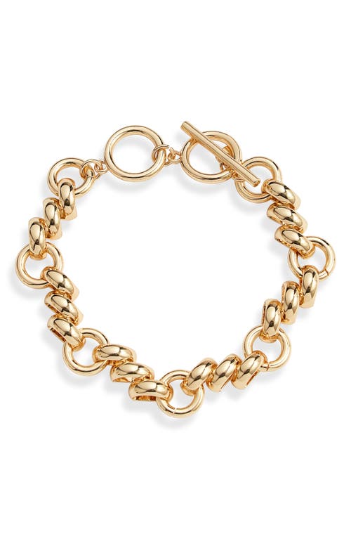 Nordstrom Staggered Chain Bracelet in Gold at Nordstrom