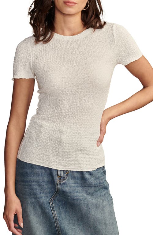 Lucky Brand Texture Top at Nordstrom,