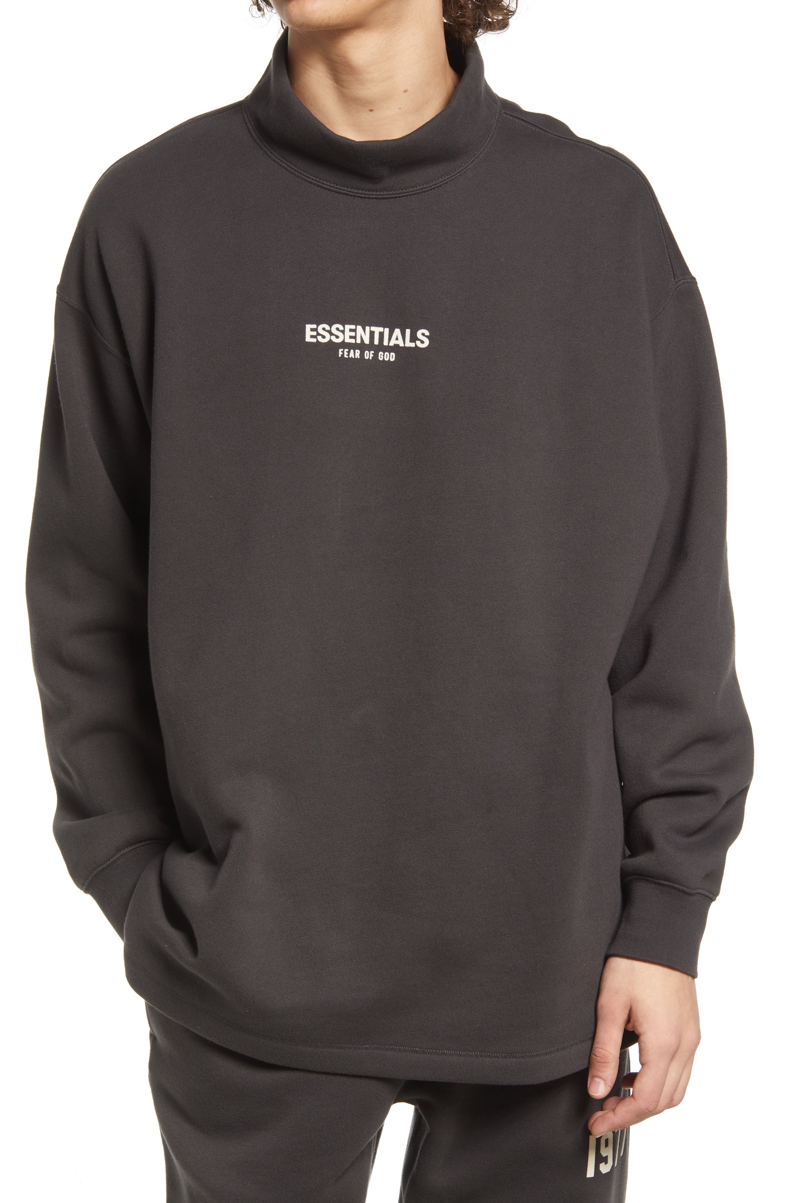Relaxed Mock Neck Sweatshirt | Nordstrom
