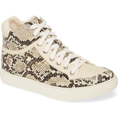 Coconuts By Matisse Pixie Snake Print High Top Sneaker