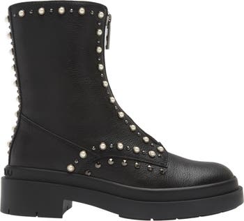 Jimmy choo london discount studded biker boots