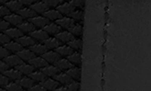 Shop Boconi Reversible Elastic Braid Feather Edge Belt In Black/grey