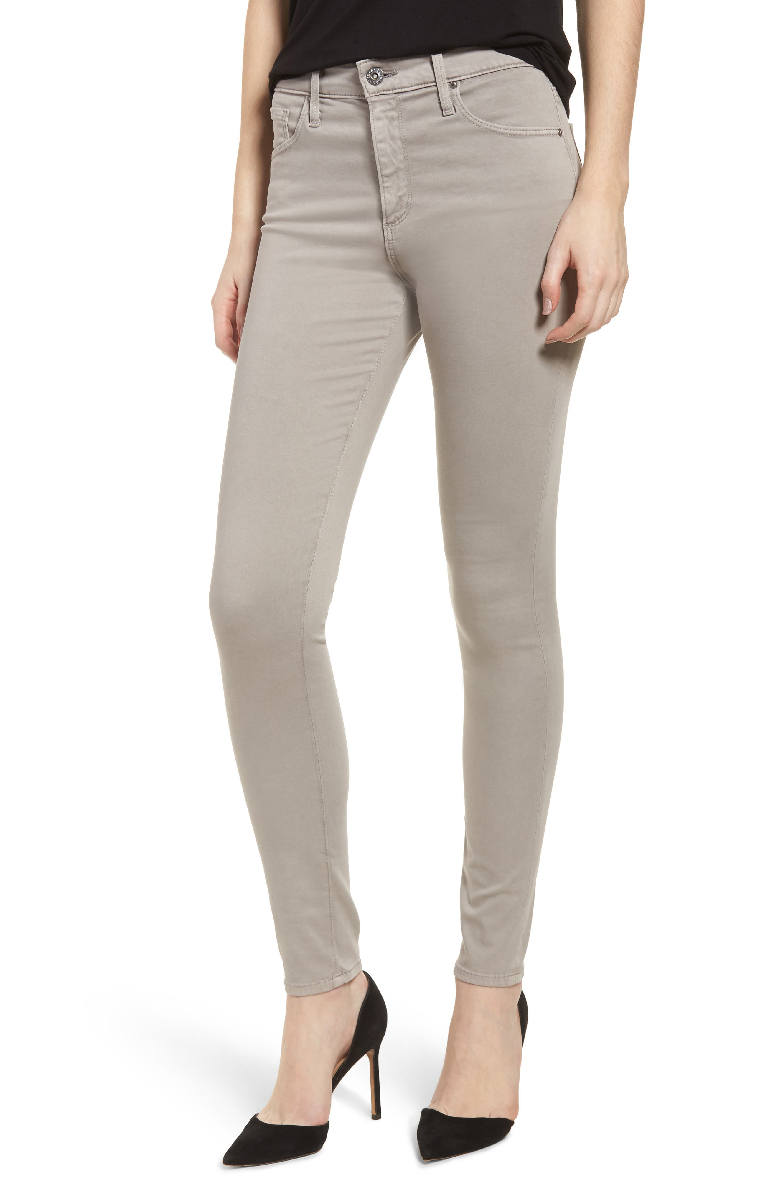 the farrah high waist ankle skinny jeans