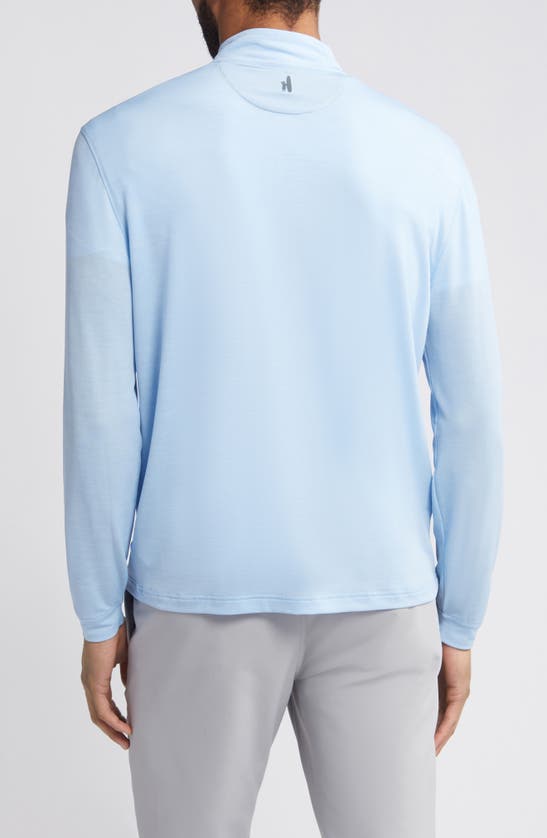 Shop Johnnie-o Glades Quarter Zip Pullover In Maliblu