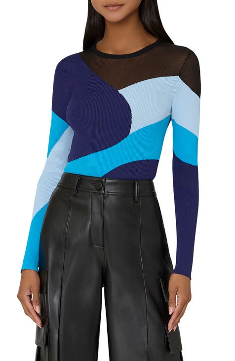 Asymmetrical Blazer, Women's Jacket, Office Jacket, Shoulder Chain, Navy  Color Blazer Milla With Chain 