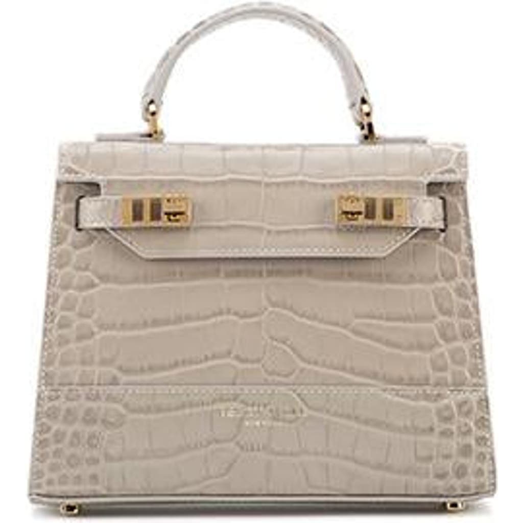 Teddy Blake Kim Croco 9" In Light Grey