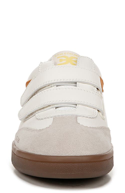 Shop Sam Edelman Talia Sneaker In Optic White/retro Orange