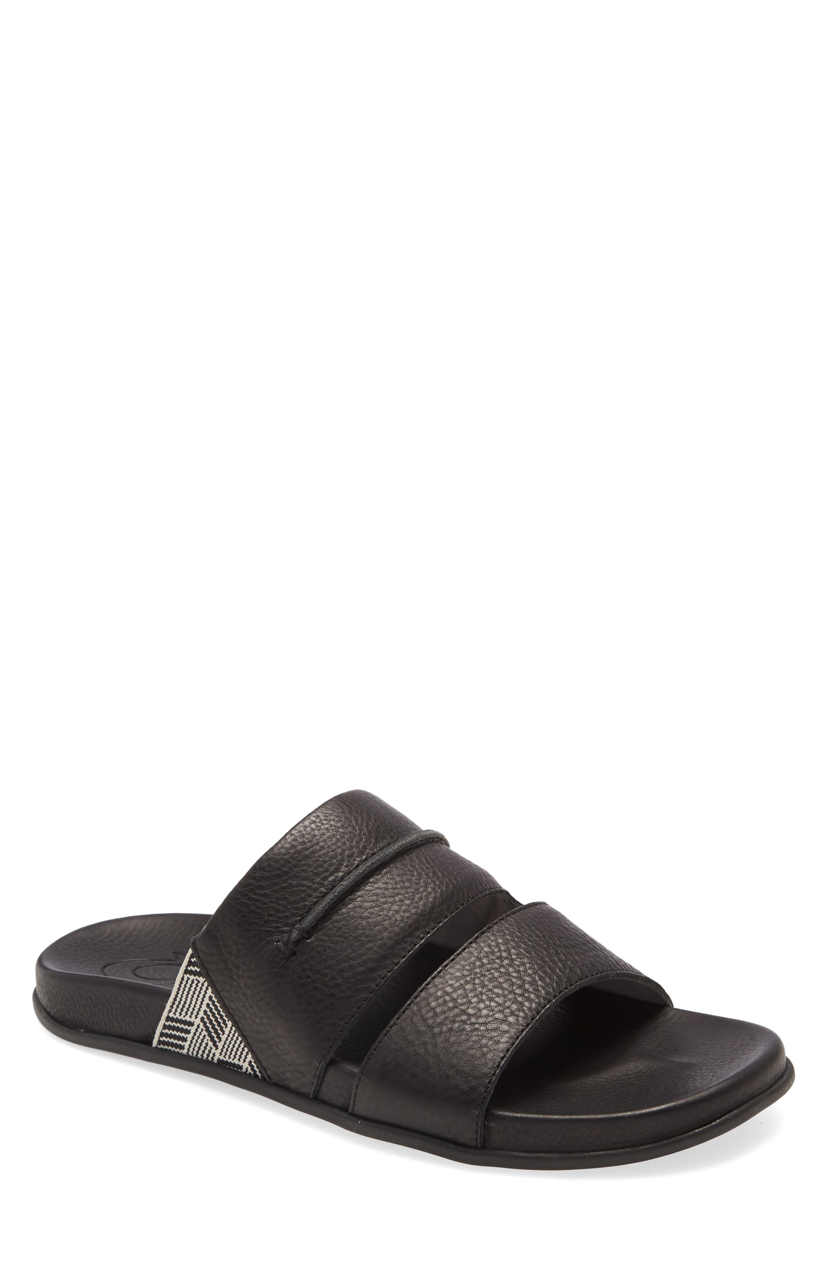 olukai slide sandals