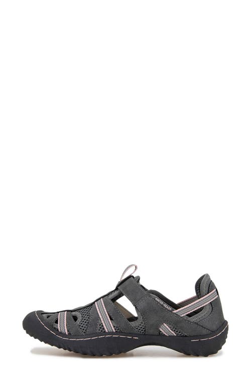 Jbu By Jambu Regional Water Ready Sneaker In Charcoal/petal