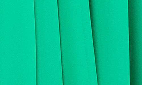 Meghan La Sunset Long Sleeve Minidress In Green