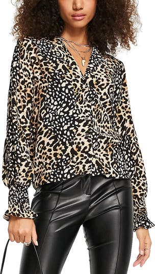 Topshop leopard 2025 print leggings