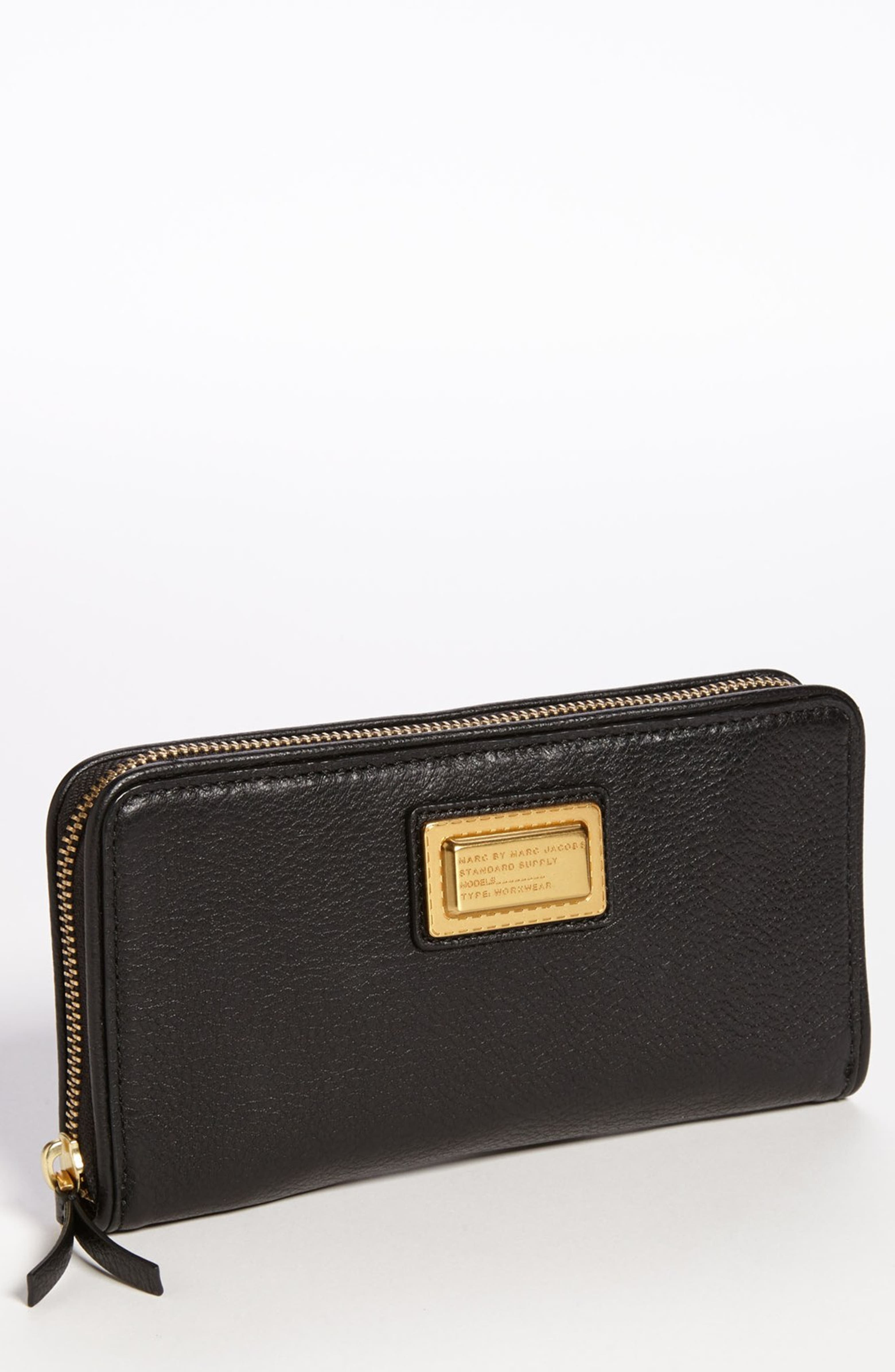 MARC BY MARC JACOBS 'Vertical Zippy' Leather Wallet | Nordstrom
