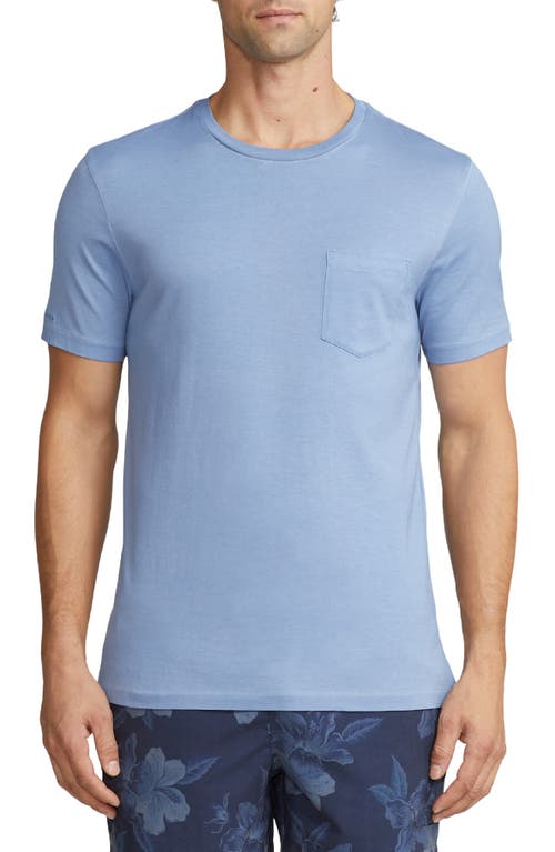 Ralph Lauren Purple Label Cotton Pocket T-Shirt in Infinity Blue 