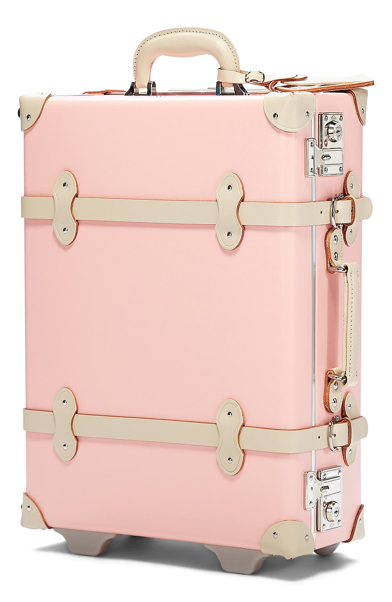 steamline luggage pink