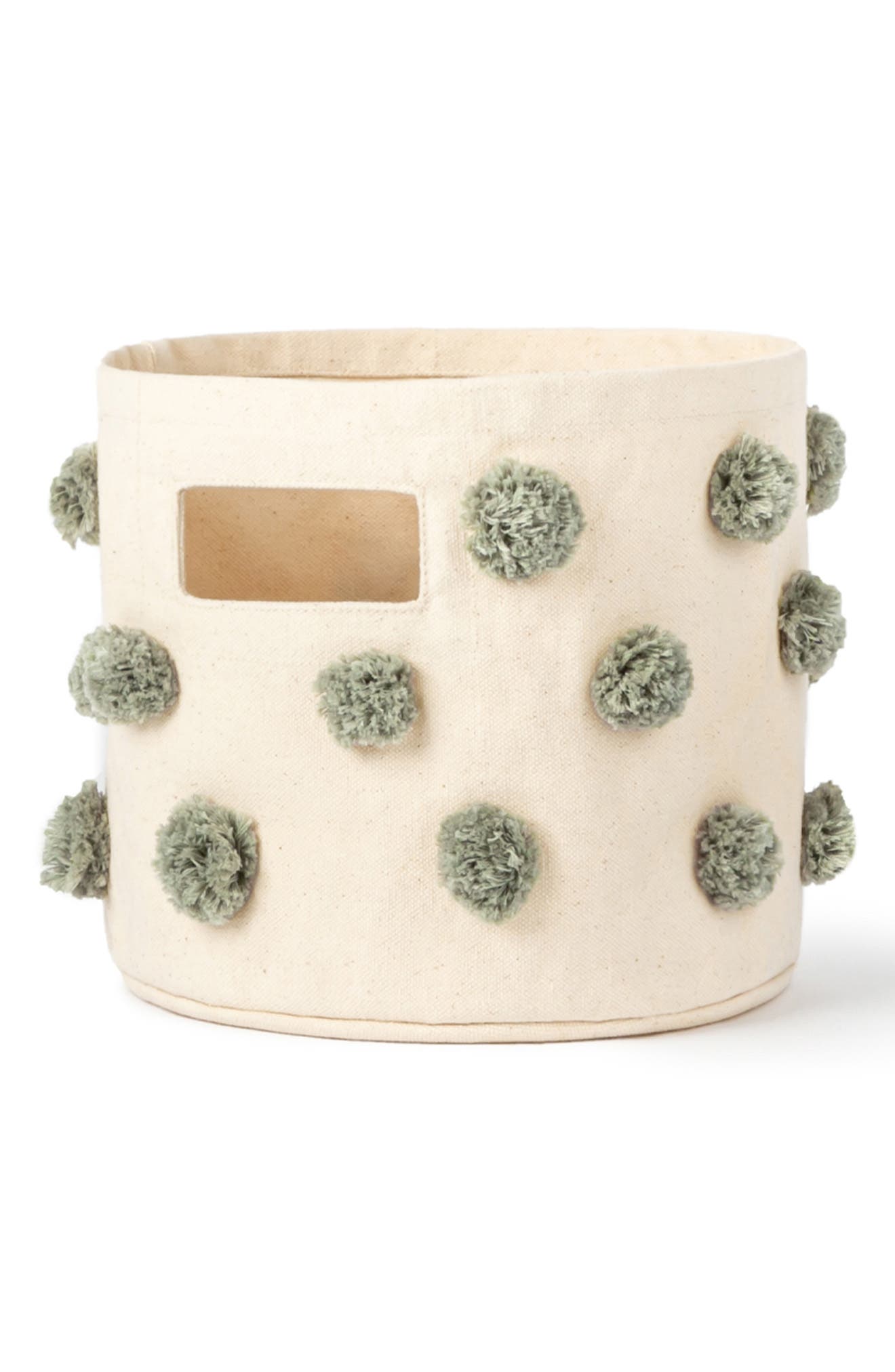 Pehr Mini Pompom Canvas Bin Nordstrom