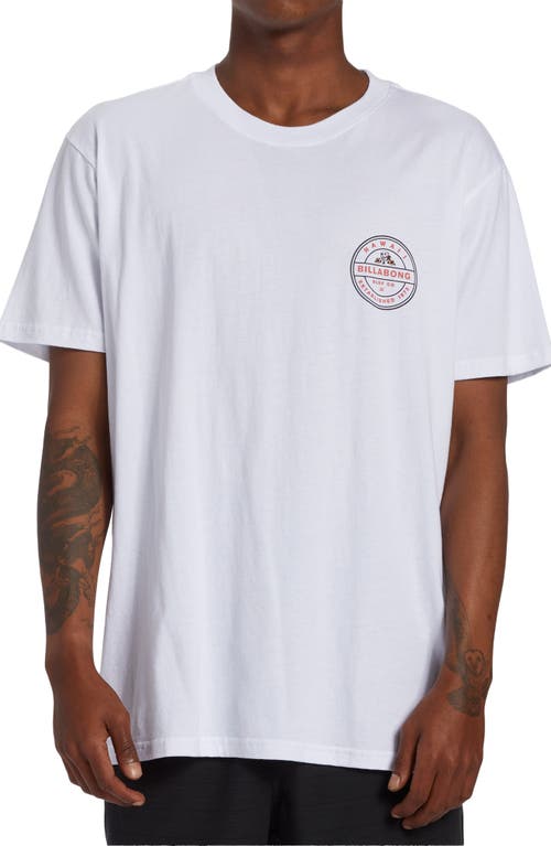 Billabong Rotor Cotton Graphic T-Shirt White at Nordstrom,