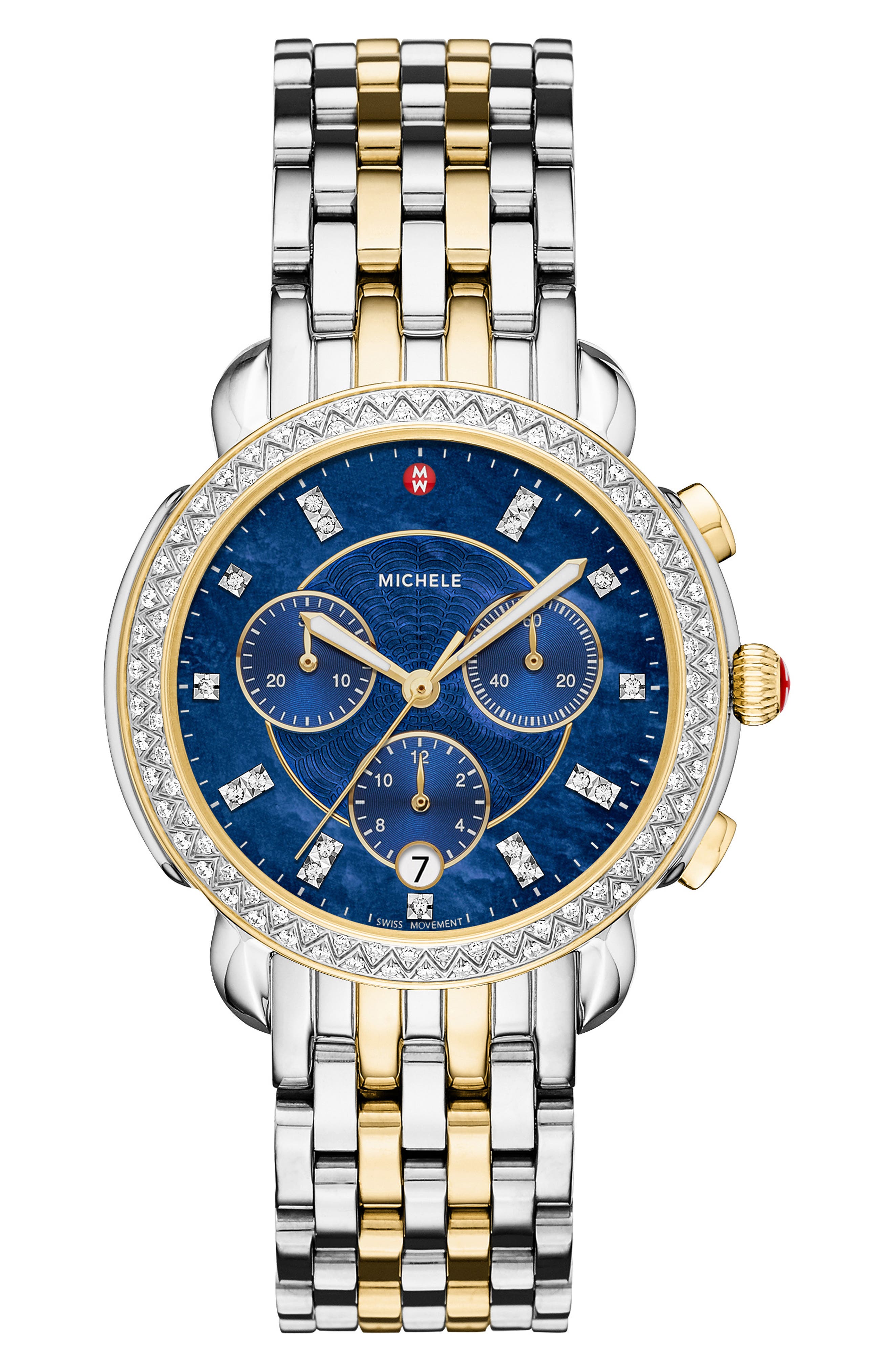 gold michele watch nordstrom rack