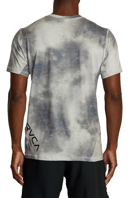 Shop Rvca Sport Vent Logo Graphic T-shirt In Chalk Wash