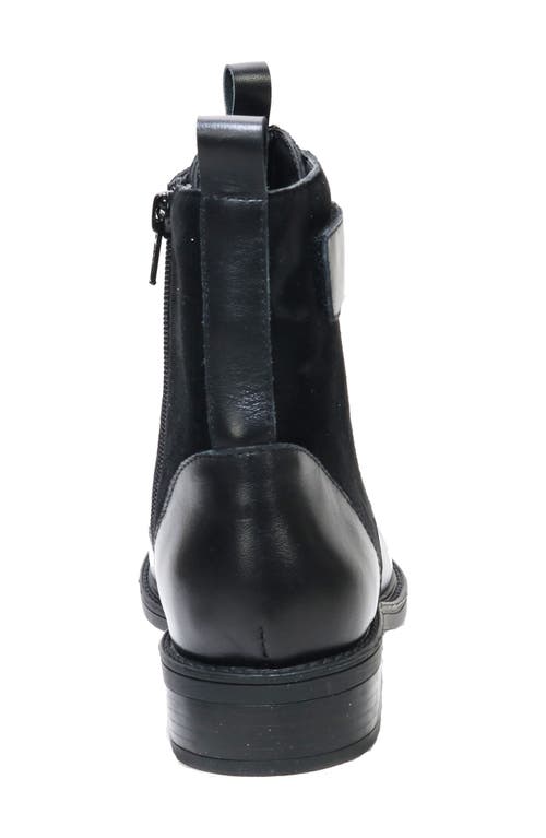 Shop David Tate Club Water Resistant Bootie In Black/black Combo