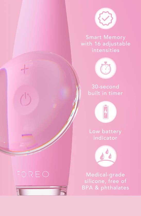 Shop Foreo Issa 3 Electric Toothbrush In Pearl Pink