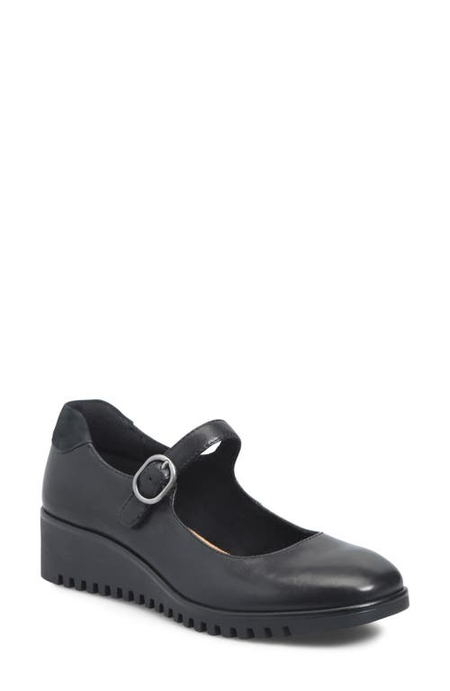 Shop Comfortiva Debbie Mary Jane Wedge In Black