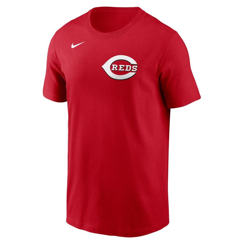 Shop Nike Red Cincinnati Reds Fuse Wordmark T-shirt