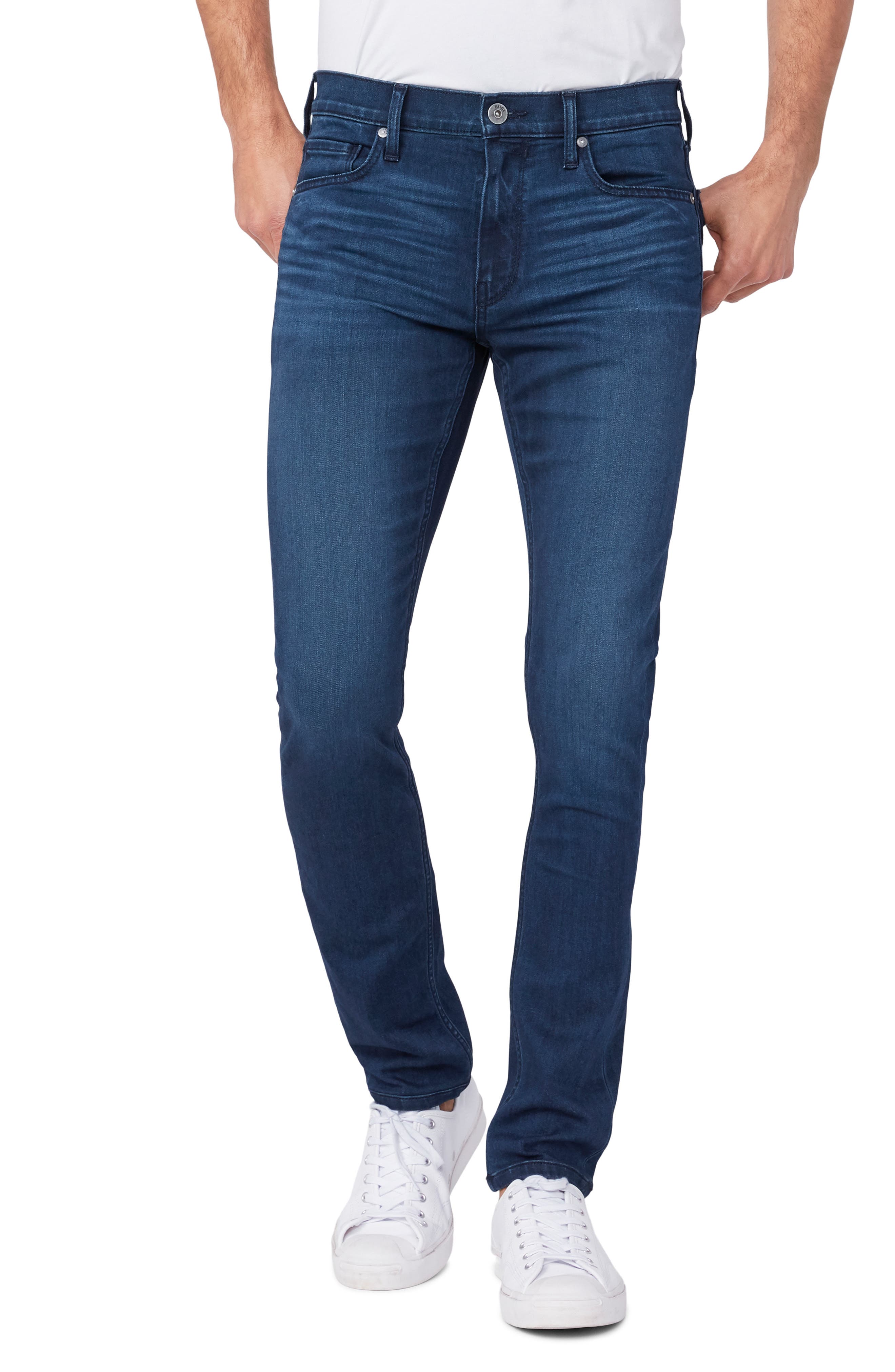 PAIGE Denim Federal Tapered Jeans in Blue for Men Mens Clothing Jeans Tapered jeans 