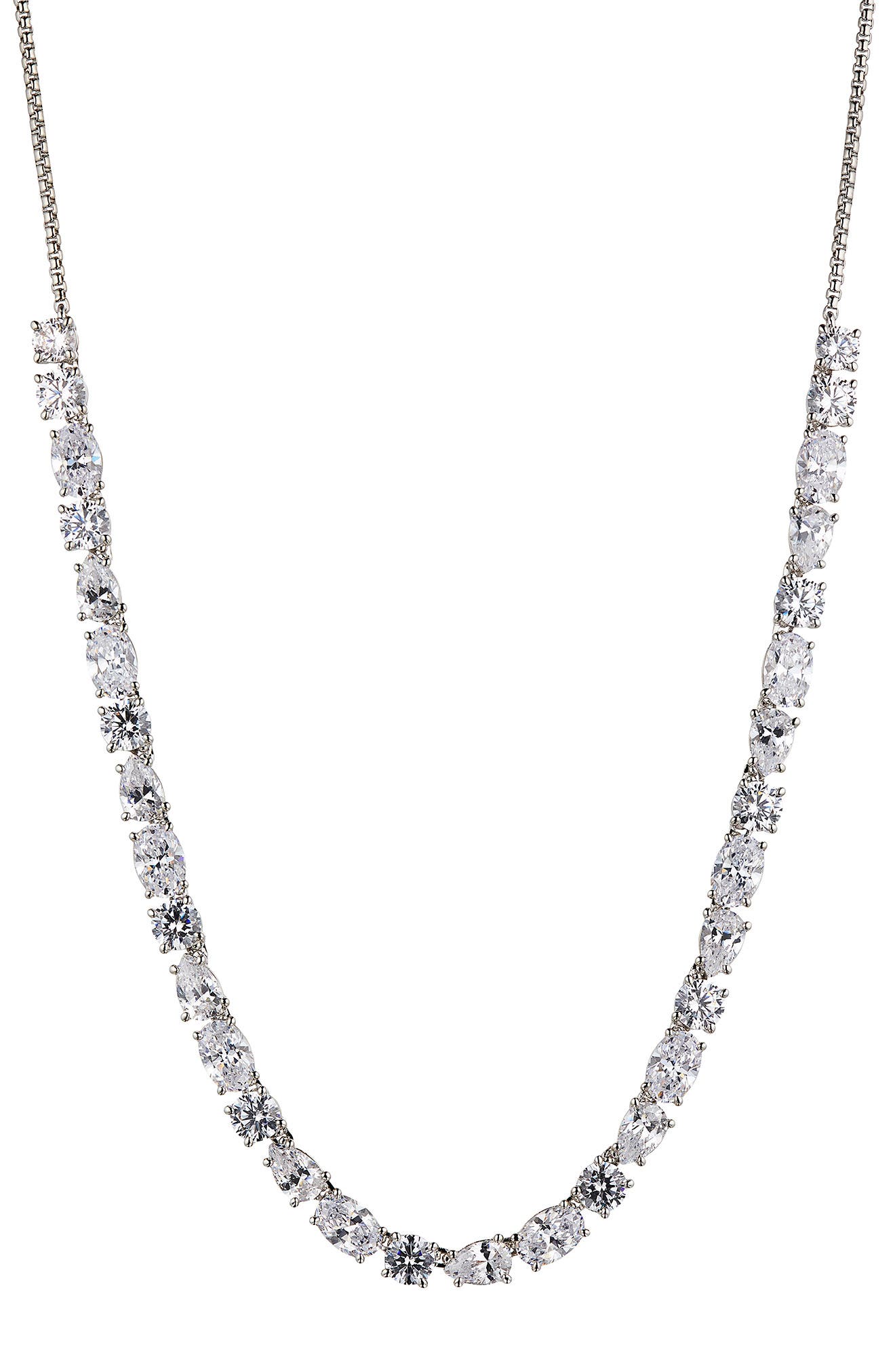 adjustable crystal necklace