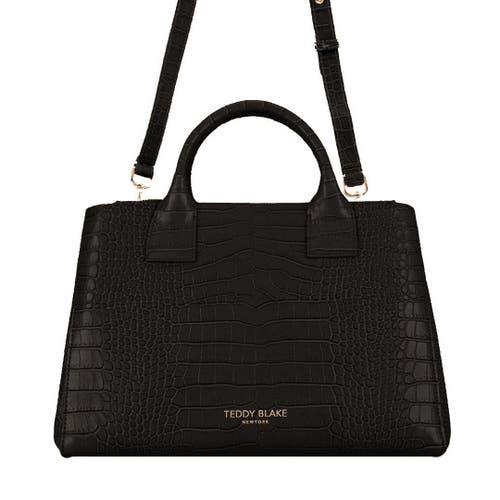 Teddy Blake Bella Croco 15" In Black&red