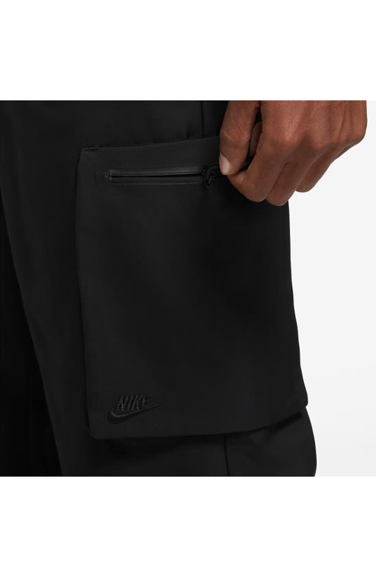 Shop Nike Sportswear Tech Pack Utility Pants In Black/ Black/ Black