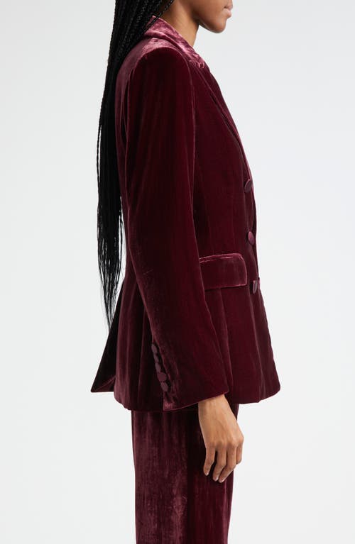 Shop Veronica Beard Elliette Dickey Jacket In Wine