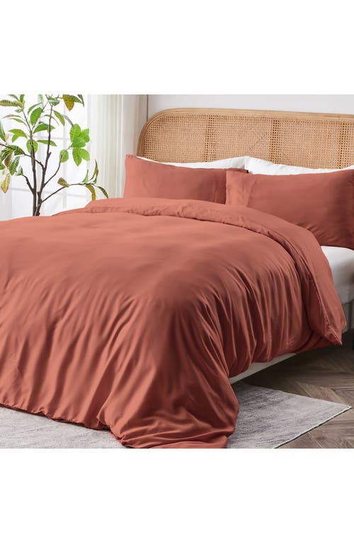 Shop Sijo Airyweight Duvet Cover In Clay