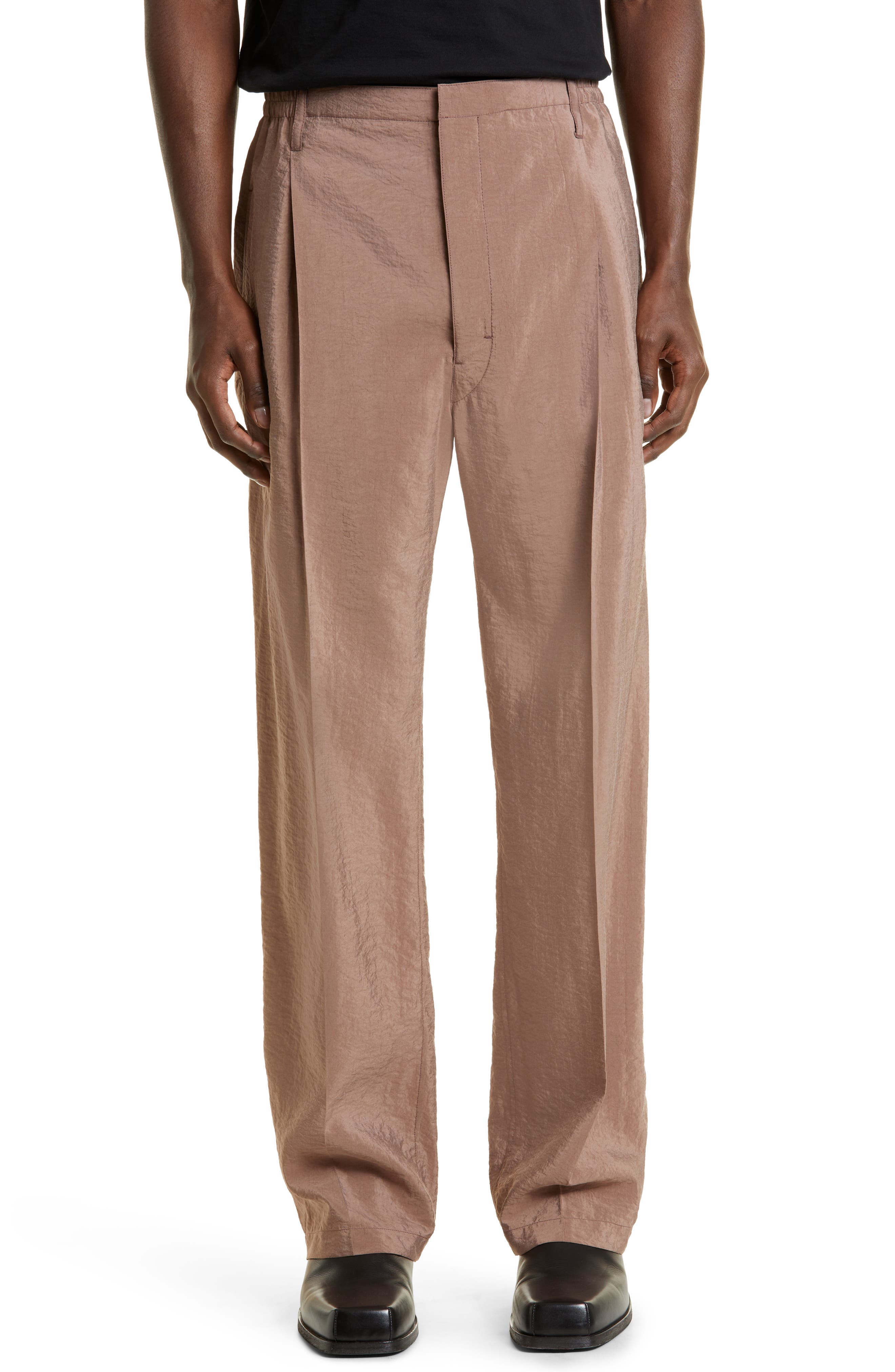 lemaire silk pants