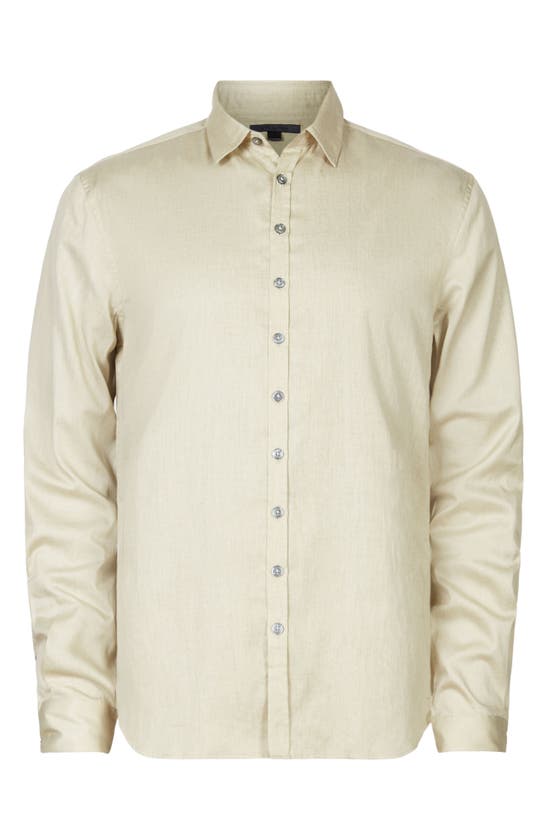 Shop John Varvatos Bucks Slim Fit Button-up Shirt In Caramel