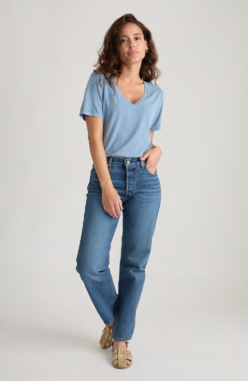 MARINE LAYER MARINE LAYER V-NECK SLUB T-SHIRT 