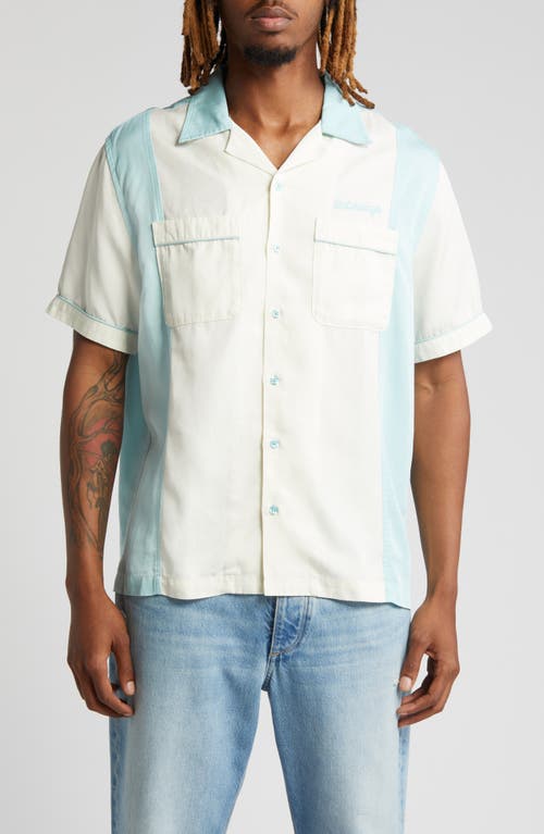Saturdays NYC Canty Bowling Shirt Canal Blue at Nordstrom,