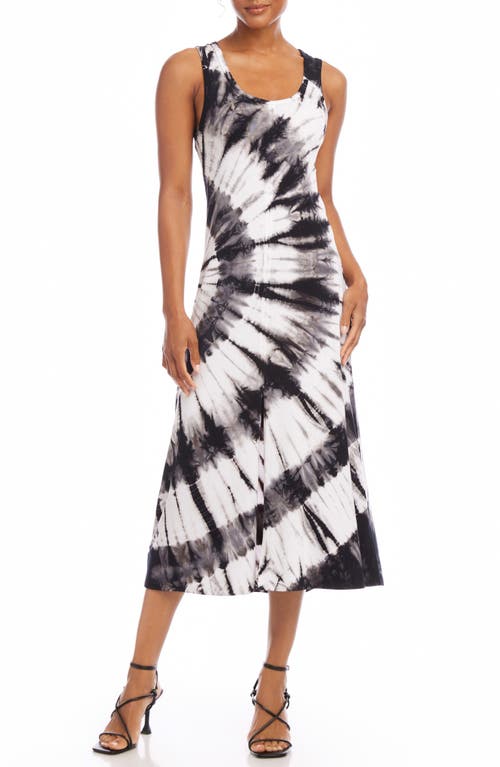 Karen Kane Tie Dye Midi Dress at Nordstrom