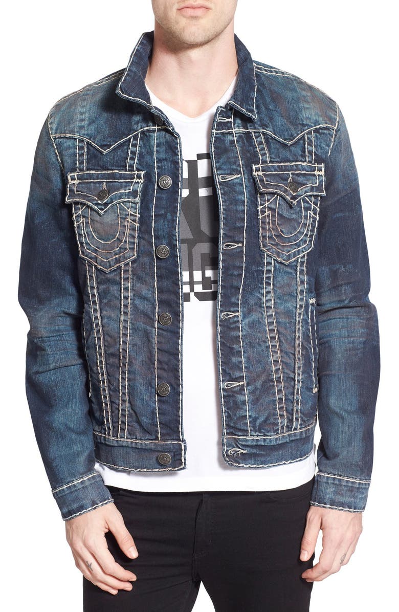 True Religion Brand Jeans 'Jimmy' Western Denim Jacket | Nordstrom