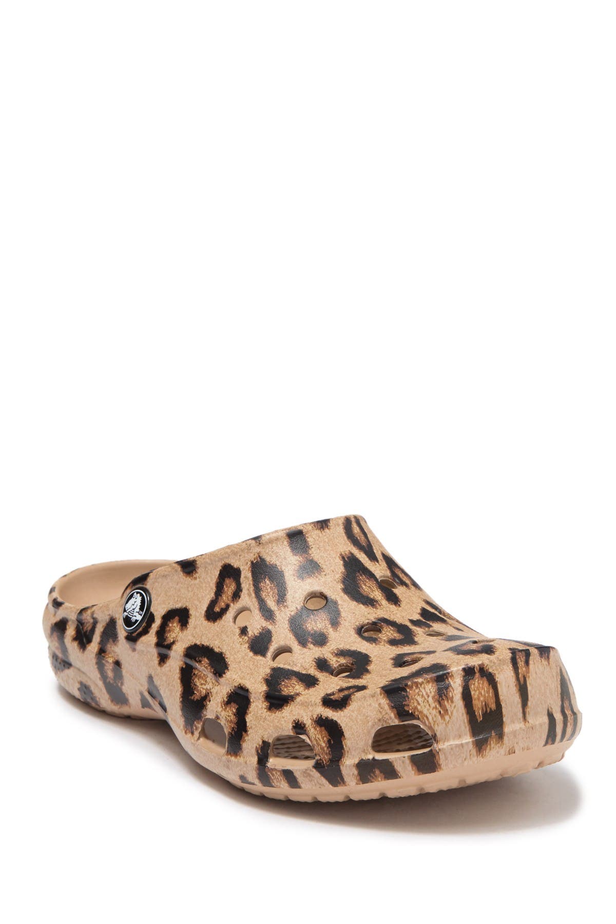 leopard clog