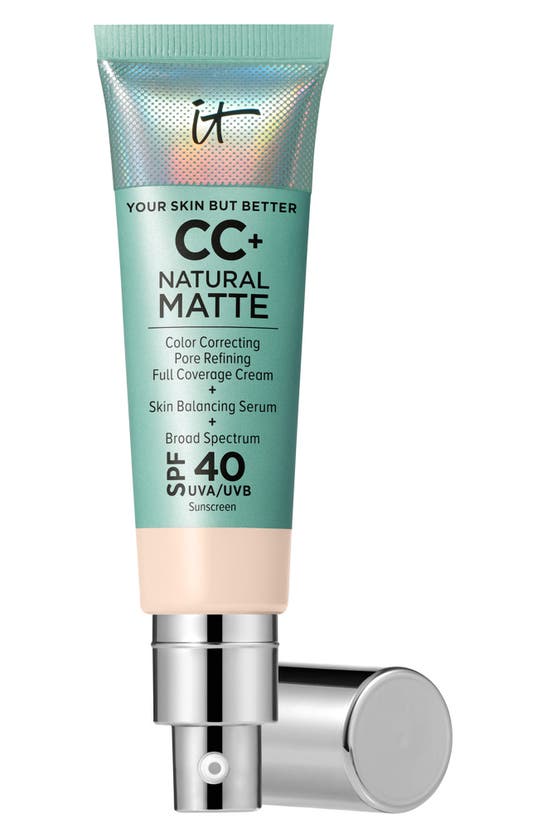 Shop It Cosmetics Cc+ Natural Matte Color Correcting Full Coverage Cream In Fair Porcelain