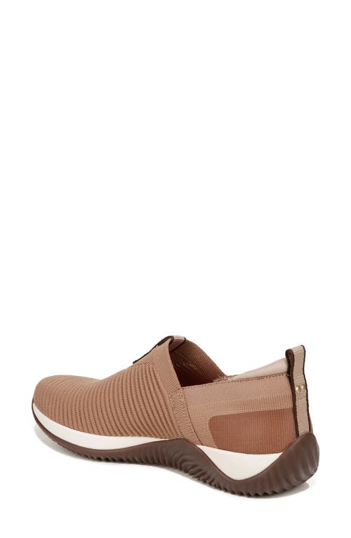 Shop Ryka Rykä Echo Knit Slip-on Sneaker In Brown