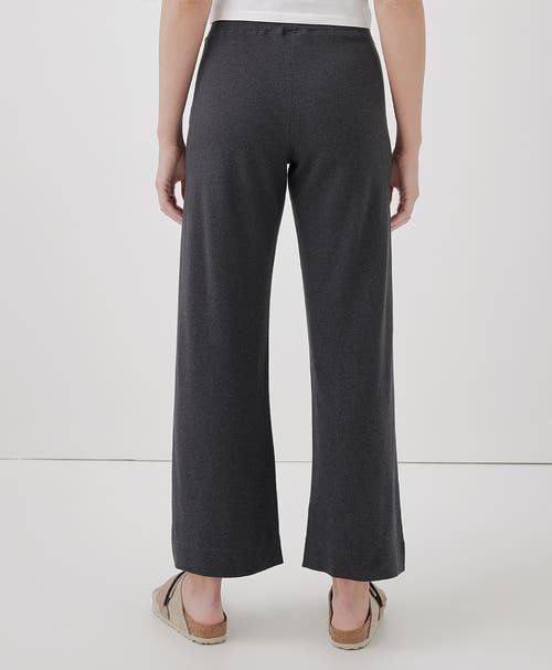 Pact Organic Cotton Airplane Pant In Charcoal Heather