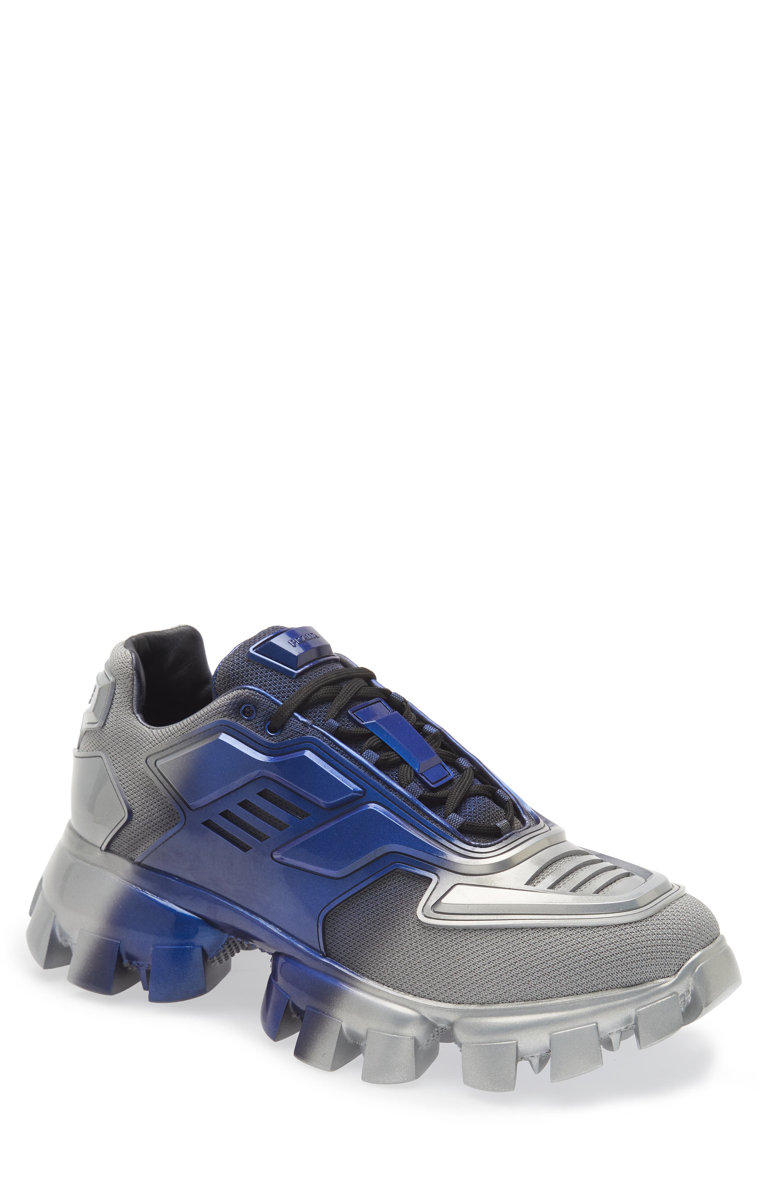 blue prada shoes