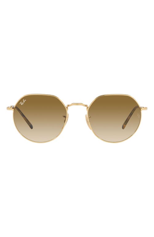 RAY BAN RAY-BAN JACK 53MM GRADIENT SUNGLASSES 