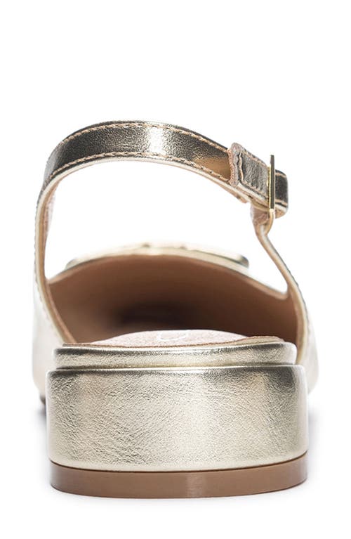 Cl By Laundry Sweetie Slingback Pump In Gold