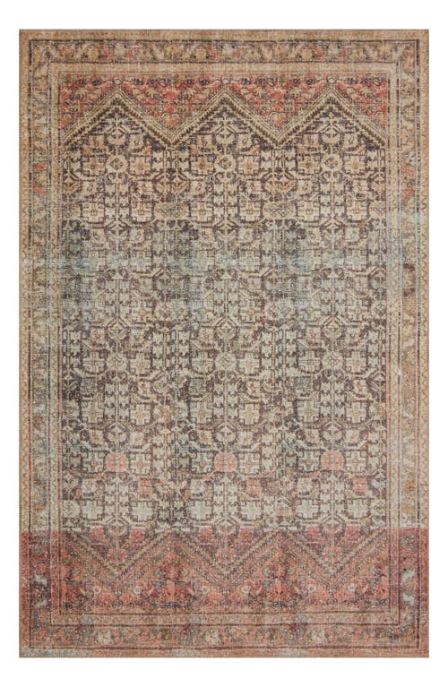 Loloi Loren Collection Rug In Charcoal/multi