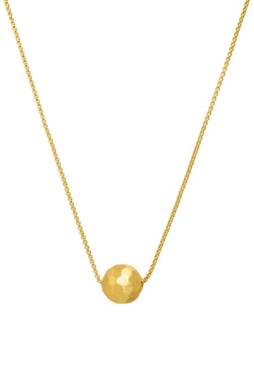 Dean Davidson Disco Mini Pendant Necklace in Gold 