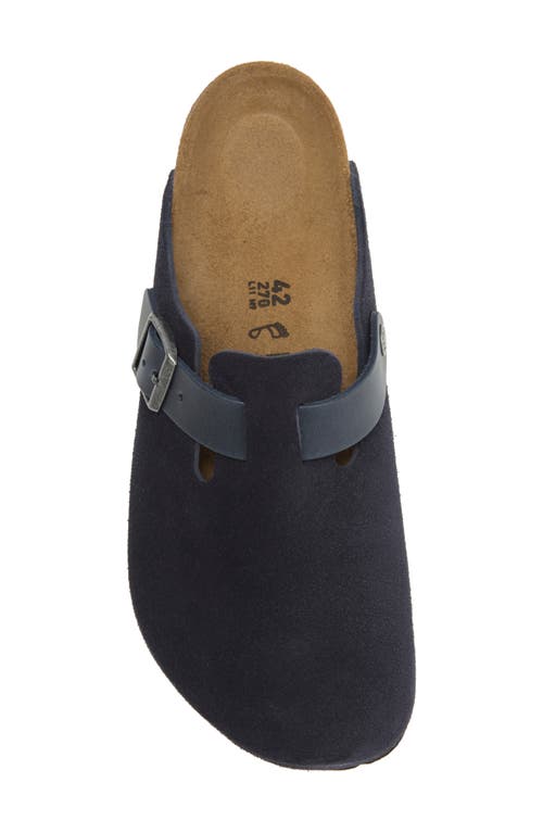 Shop Birkenstock Boston Clog In Midnight