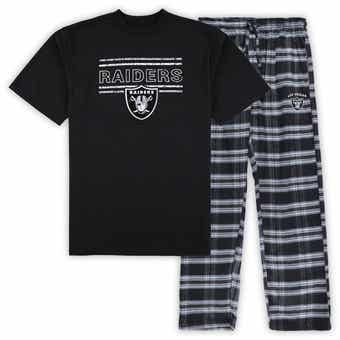 Las Vegas Raiders FOCO Team Ugly Pajama Set - Black