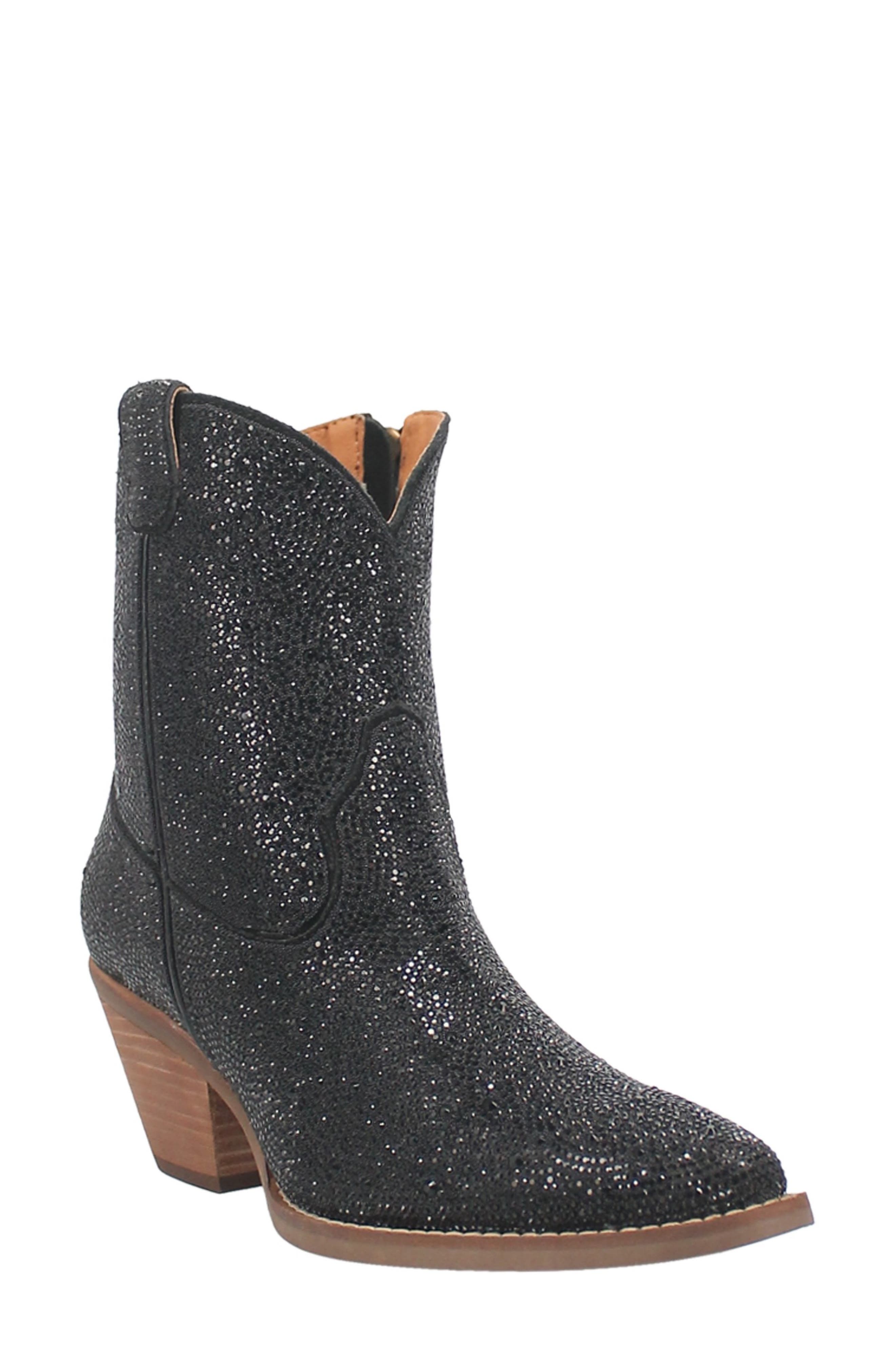 RHINSTONE FRINGE COWGIRL BOOT